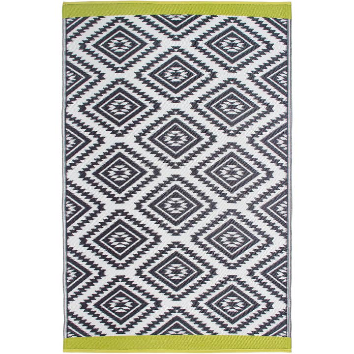 Fab Habitat - Wholesale Area Rug - Valencia - Gray Southwestern Outdoor Rug for Patio
