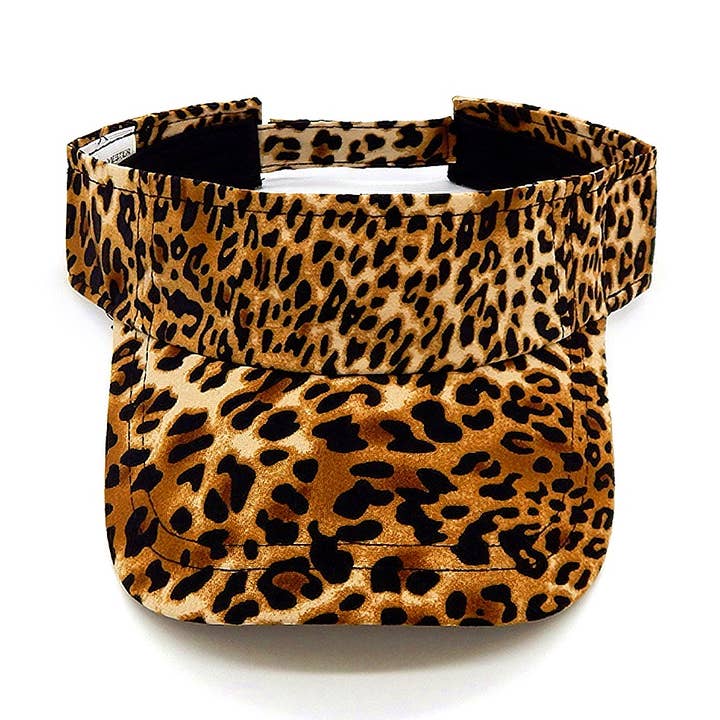 Leopard Pattern Sun Visor for wholesale by Diacly