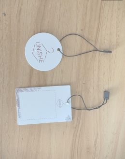 UNISHE – wholesale Gift tag label – UNISHE Brand Hang Tag1