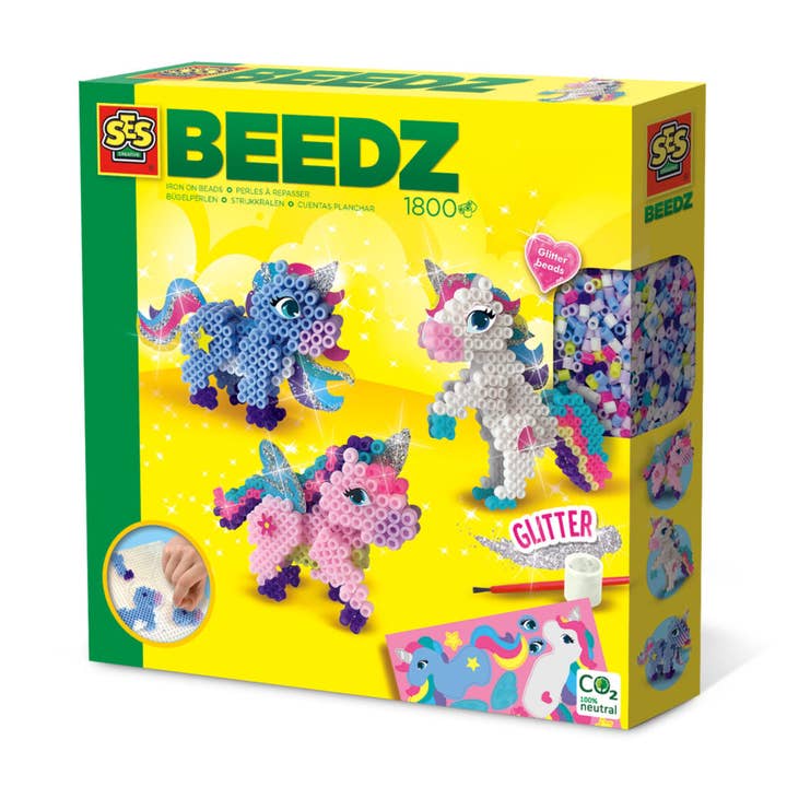Iron on beads - Unicorns for wholesale by Robbie Toys Ltd