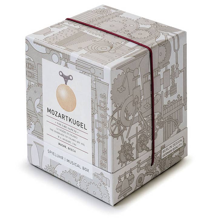 SIEBENSACHEN BY ADAM+HARBORTH - Wholesale Music Box - Kids & Baby - MOZARTKUGEL Beech Music Box2