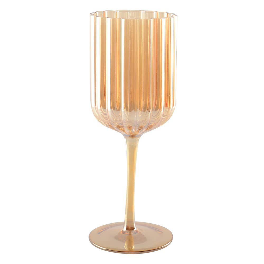 AULICA - Wholesale Wine Glass - Gold wine glasses - set of 64