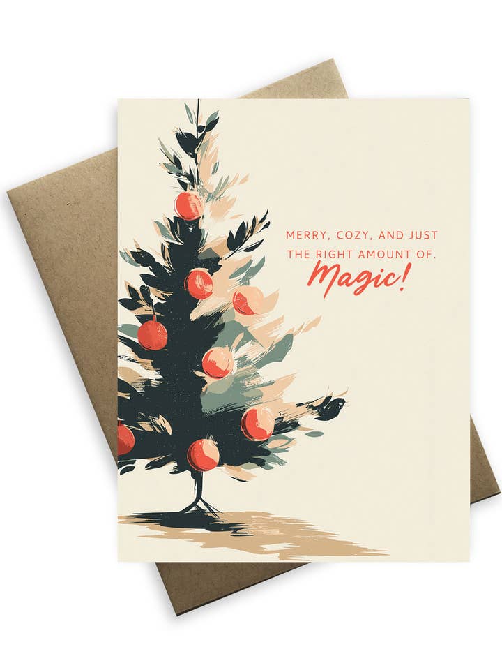 THE DOLCE COLLECTION-Christmas, Holiday Card, Magic for wholesale by Tiramisu Paperie