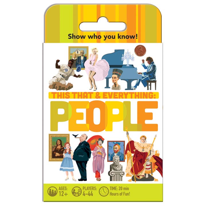 Outset Games and Cobble Hill Puzzles - Wholesale Card Game - This That and Everything: People Card Game
