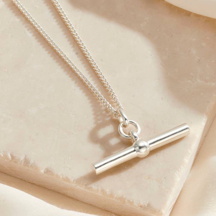 Large T-Bar Necklace for wholesale by Posh Totty Designs