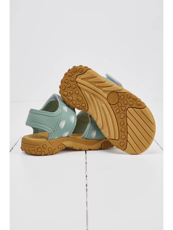 Grass & Air - Wholesale Sandals – Kids - Grass & Air Kids Pistachio Colour-Changing Sandals5