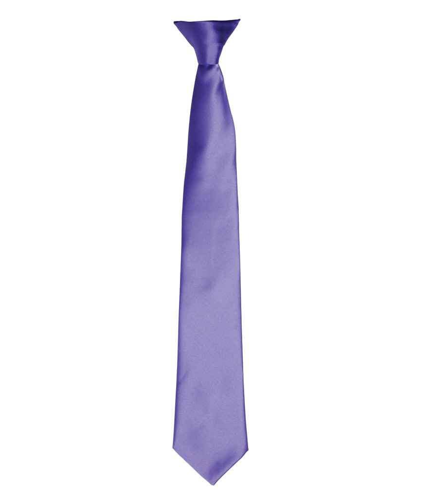 Pierre Francis – wholesale Necktie – Men’s – Premier - 'Colours' Satin Clip Tie16