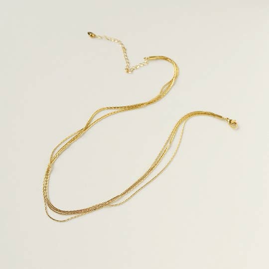 happyzzzsu - Wholesale Jewelry Set - 4 Multi-Layer Layered Necklace Set9