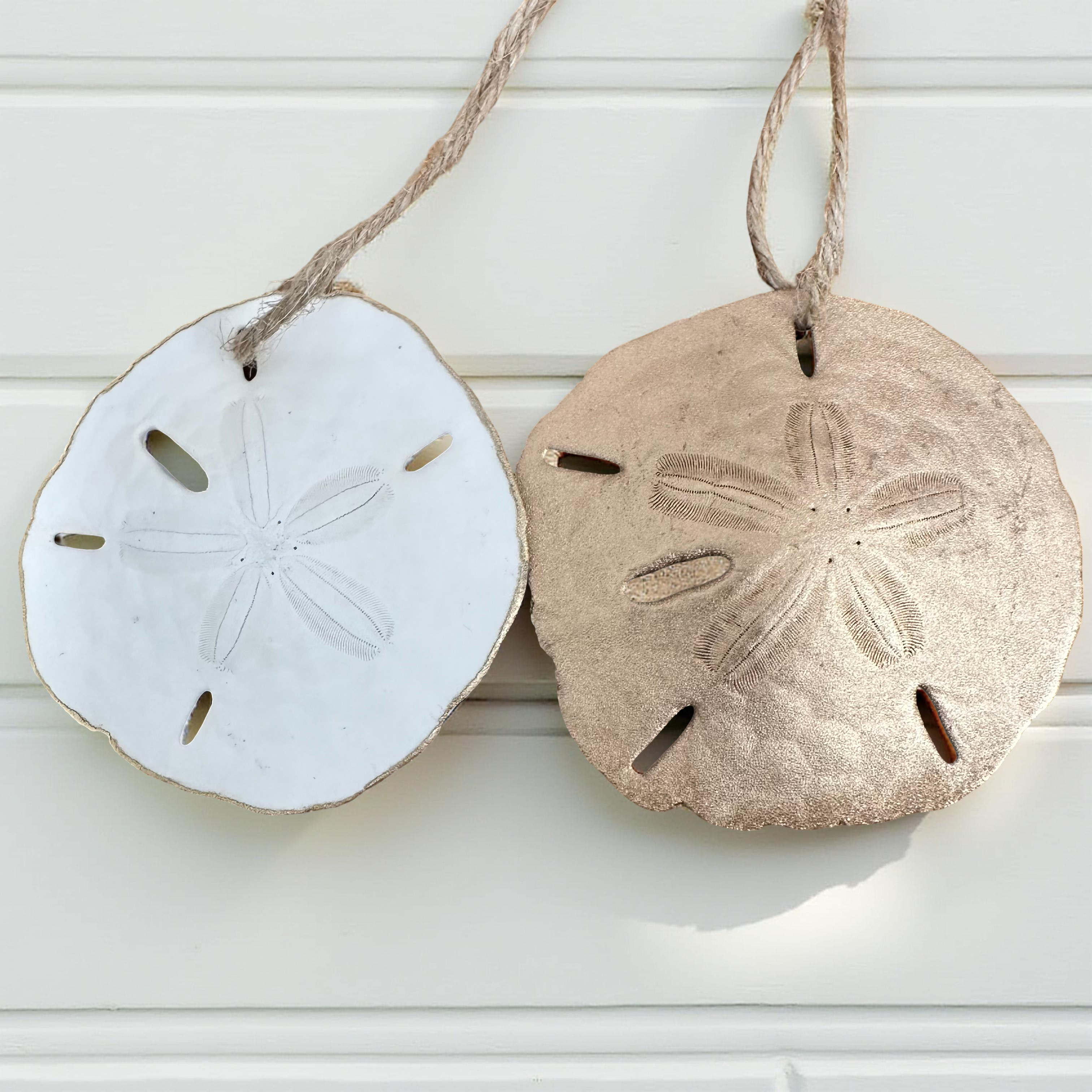 Shell Yeah By Jaks LLC - Wholesale Ornament - Gilded Sand Dollar Ornament – Coastal Décor2