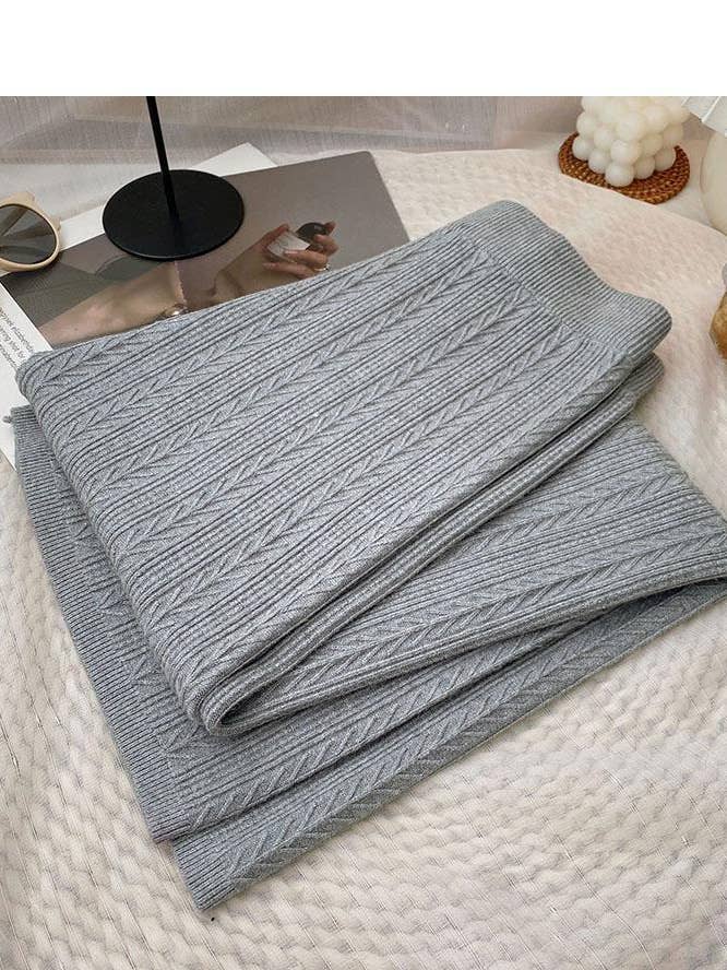 Marayn - Wholesale Pants – Women's - Soft Knit WideLeg Pants Korean Style Autumn Comfort17