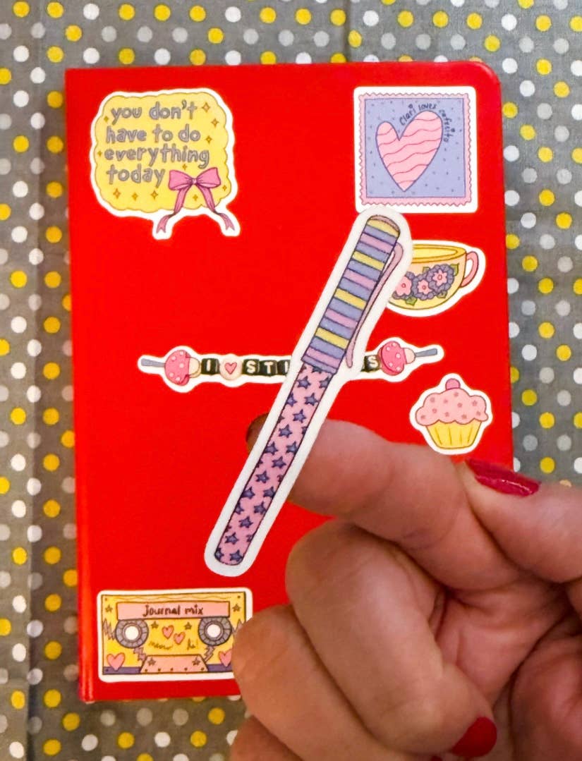 Clari Loves Cafecito - Wholesale Sticker - Clari's Fav A4 Sticker Sheet1