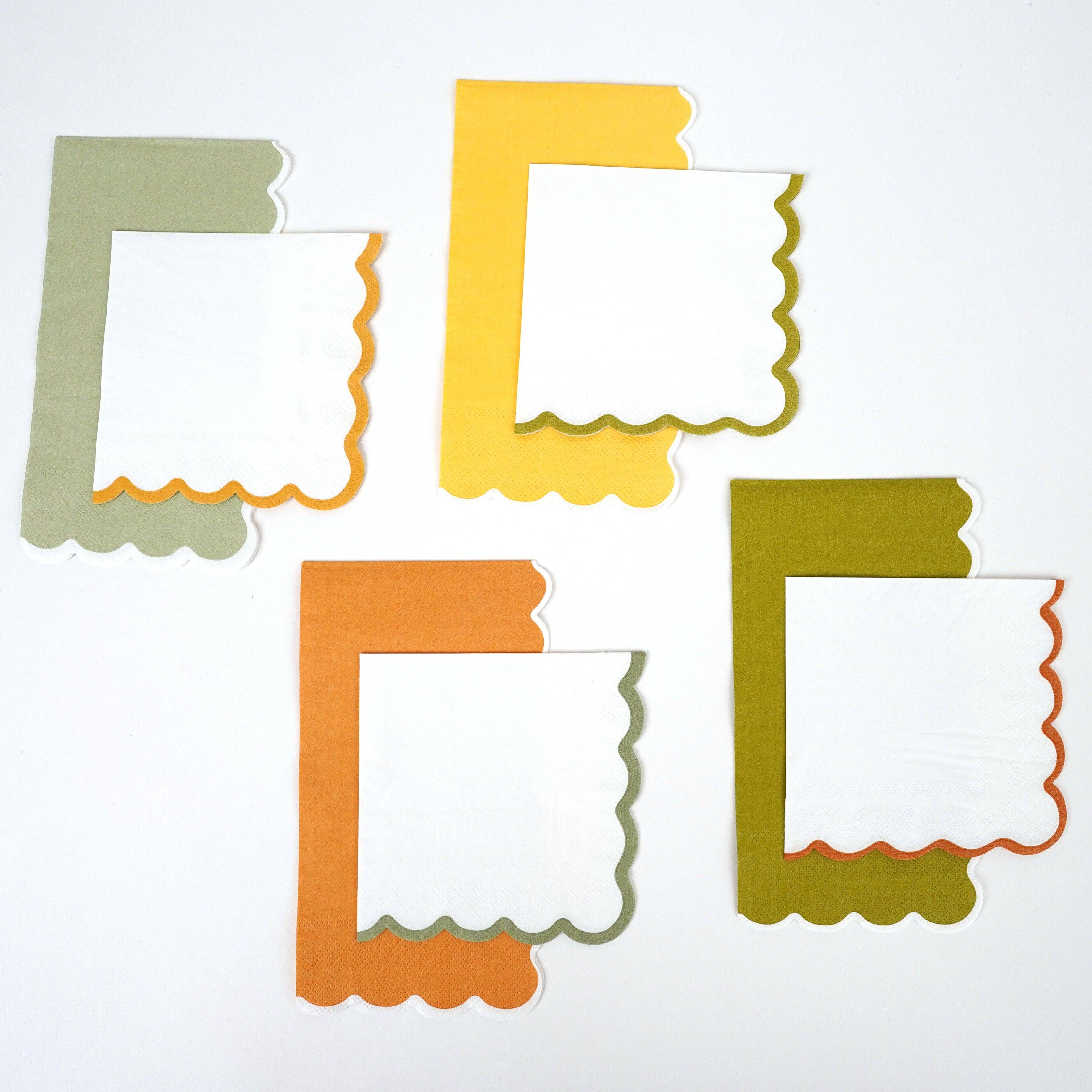 Gatherings by Curated Paperie - Wholesale Wegwerpservet - Natuur Sint-jakobsschelp Gastendoekjes5