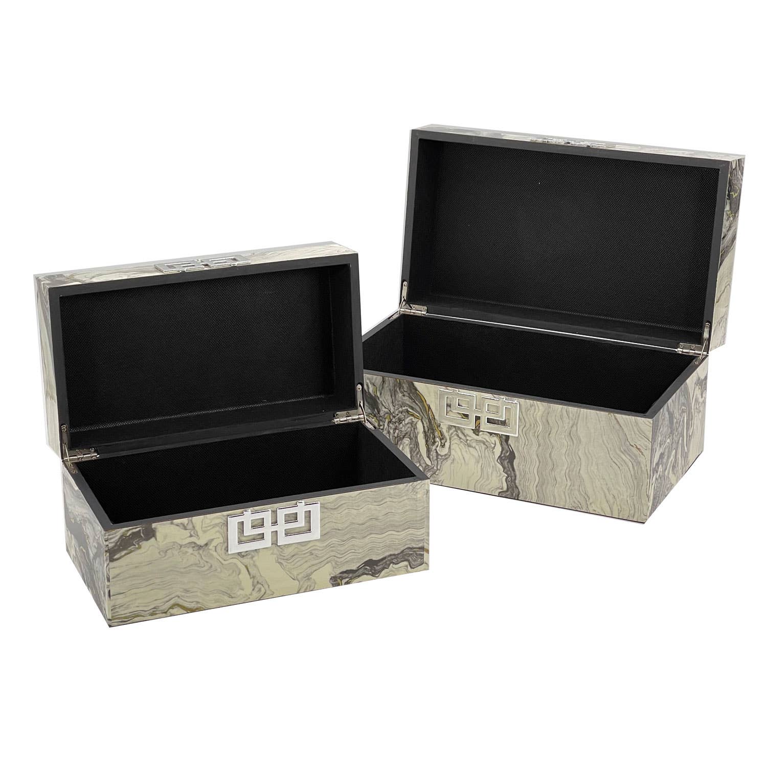 Galt International Company – Engroshandel Pynteæske – Opbevaringsæsker i træ til boligindretning, sæt med 210