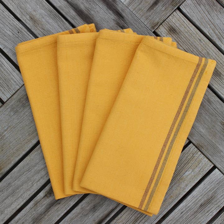 Mayamam Weavers - Wholesale Dinner & Cloth Napkin - Hand Woven Celebration Table Napkins