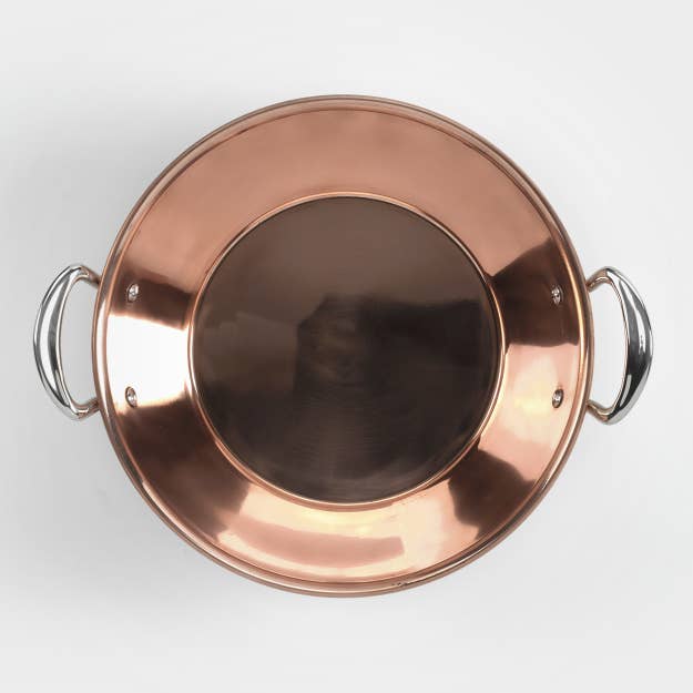 samuel groves – wholesale Cooking pot – 28cm Copper Jam Pan4