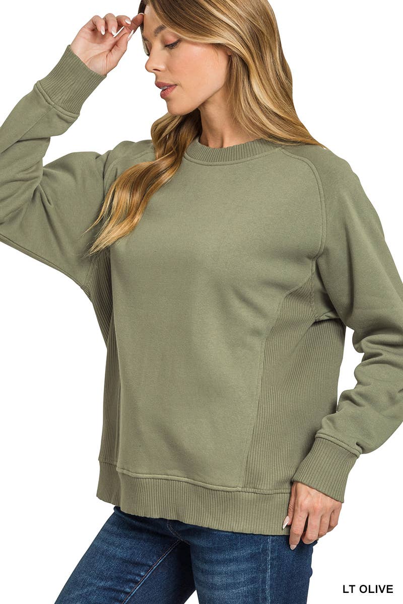 42POPS – wholesale Sweatshirt – Women's – ",.._ Fleece Round Neck Sweatshirts32