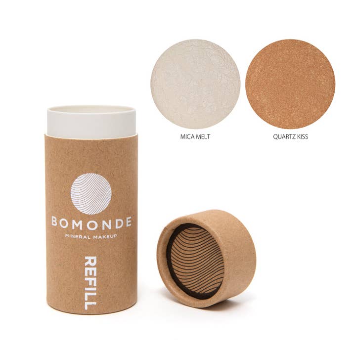 Vegan Mineral Highlighter Refill | Clean, Toxin-Free, Sustainable Radiance for wholesale by bomonde
