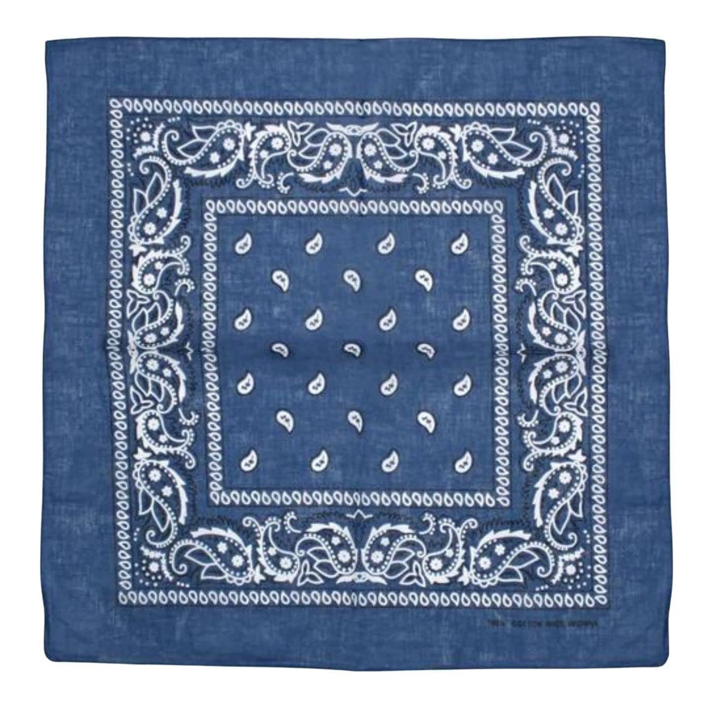 Topkids Accessories - Wholesale Bandana - Unisex - Paisley Bandanas Hair Bands Headbands Women Men Dogs Head Bands Festival Bike Accessories Face Masks Holiday Essentials Head Scarf22