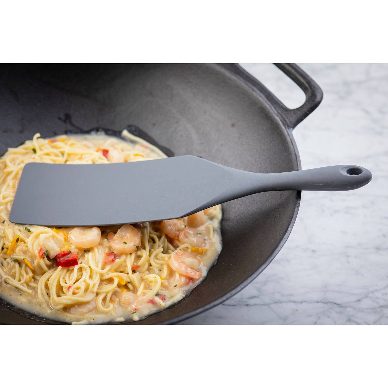 TableCraft Products Company - Wholesale Spatula/Turner - Wide Silicone Spatula Spurtle Gray6