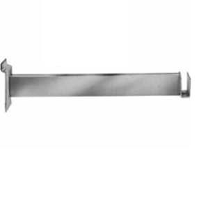 Chrome Slatwall Bracket For Rectangular Tubing CHM301 for wholesale on Faire1