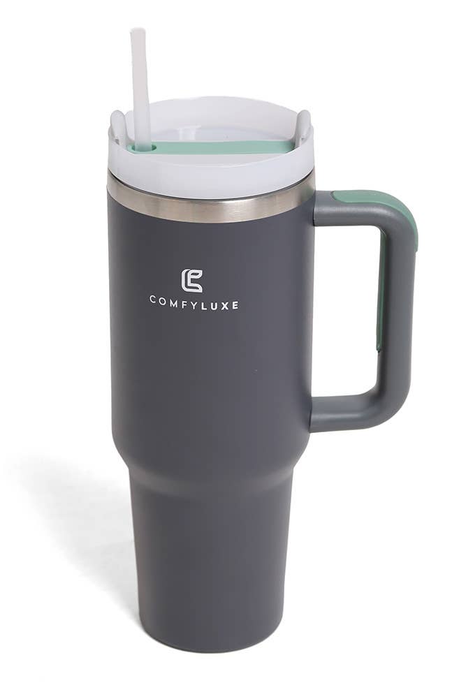 Hana - Venta al por mayor Vaso termo - Vaso con mango de 40 oz de color liso2