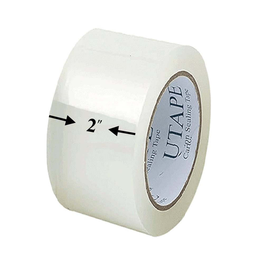 WeBaG N WeCoveR – Engroshandel Tape – Pakketape Kartonforsegling 2" x 110 Yds Hjem Emballagetape2