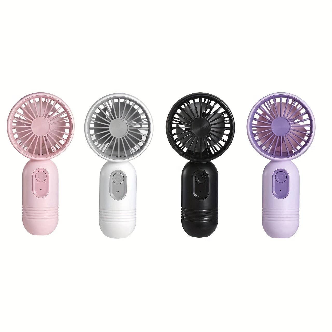 Assorted Mini Portable USB Rechargeable Fan with 3 Speeds for wholesale on Faire1