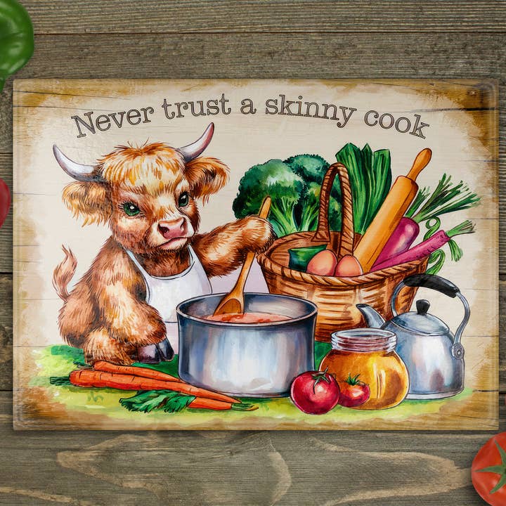 Ko Tynd Koge Glas Skærebræt for engroshandel hos Beautiful Creations by Laney