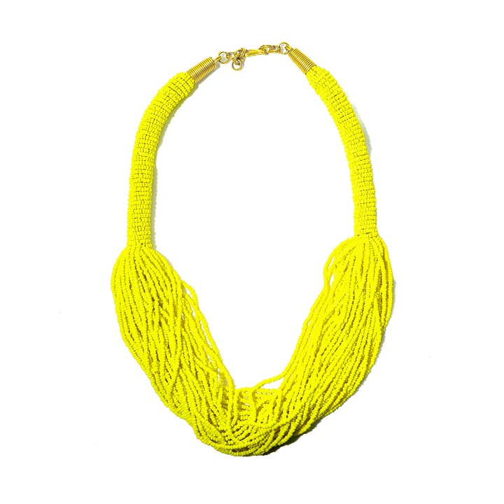 Stunning Beaded Necklace - Dashing Color Transformation for wholesale by Treasure From Afar