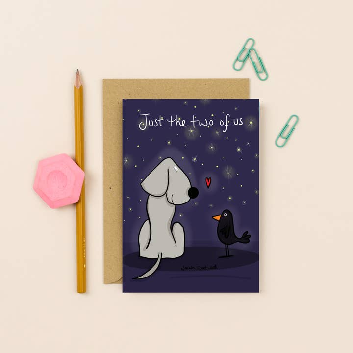 Just The Two Of Us Card for wholesale by Sarah Westwood