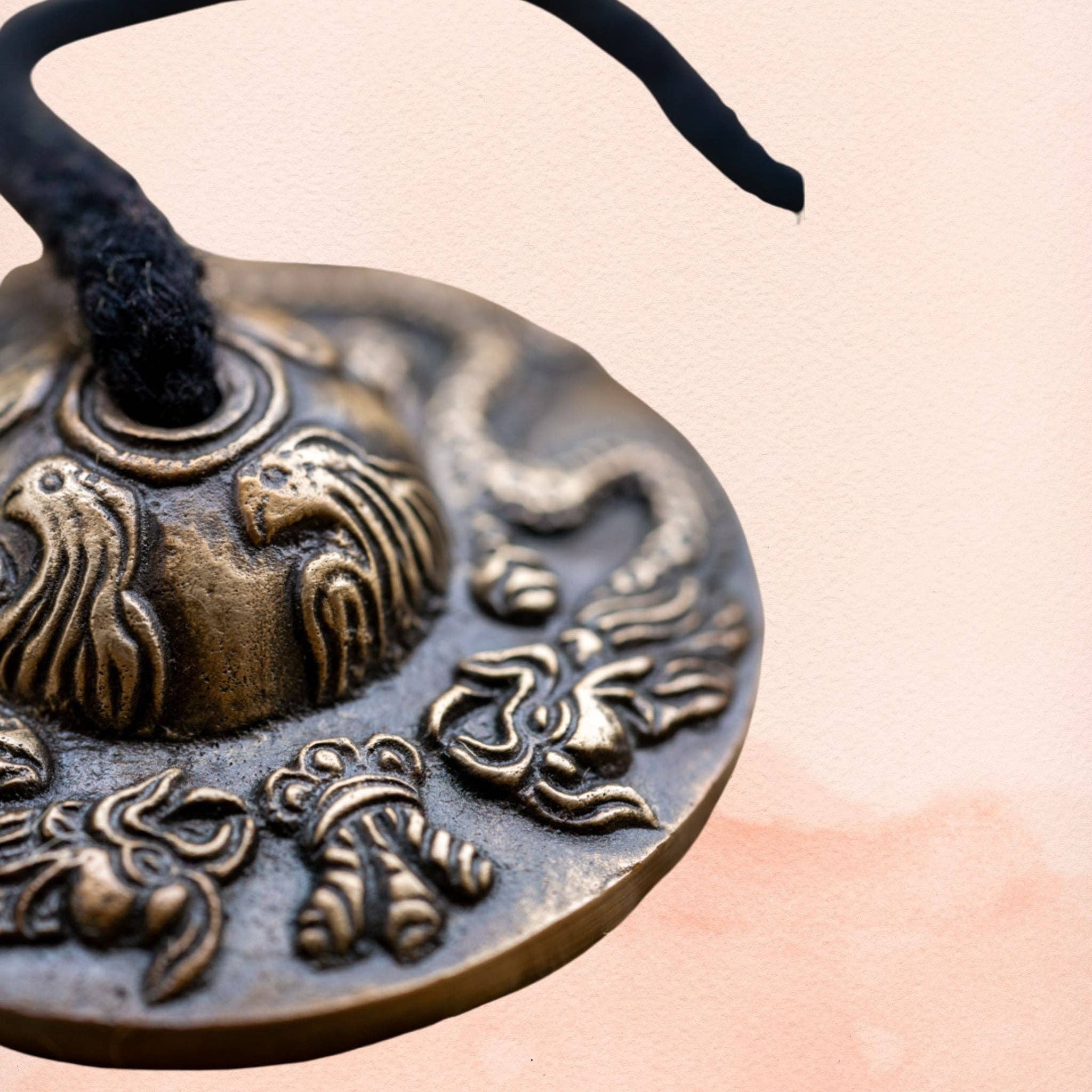 Singing Bowl Shop - Wholesale Meditation Supplies - Dragon Tingsha - Protection3