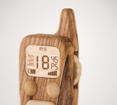 PoppyBabyCo - Vendita all'ingrosso Giocattolo in legno - Bambini - Walkie Talkie in legno per bambini2