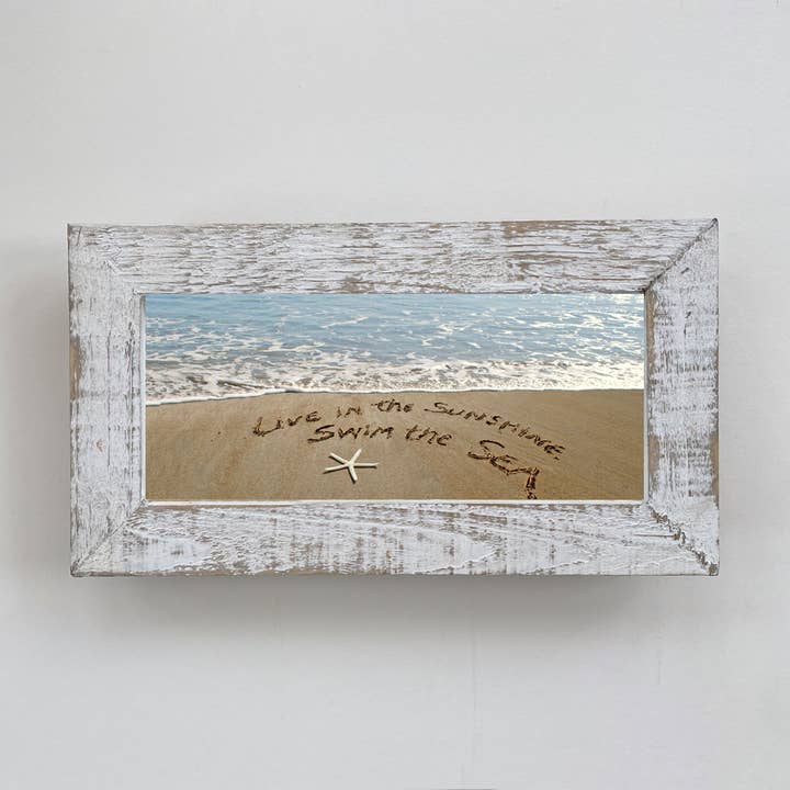 Framed Waves - Live in the Sunshine 037a for wholesale by LISART LLC