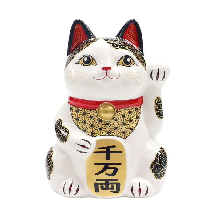 6"H Happineko Money Bank Prosperity (1/36) for wholesale by Urban Tokyo