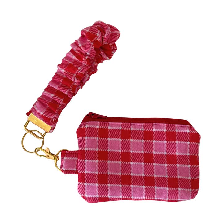 Tartan Coin Purse for wholesale by Girl Haus