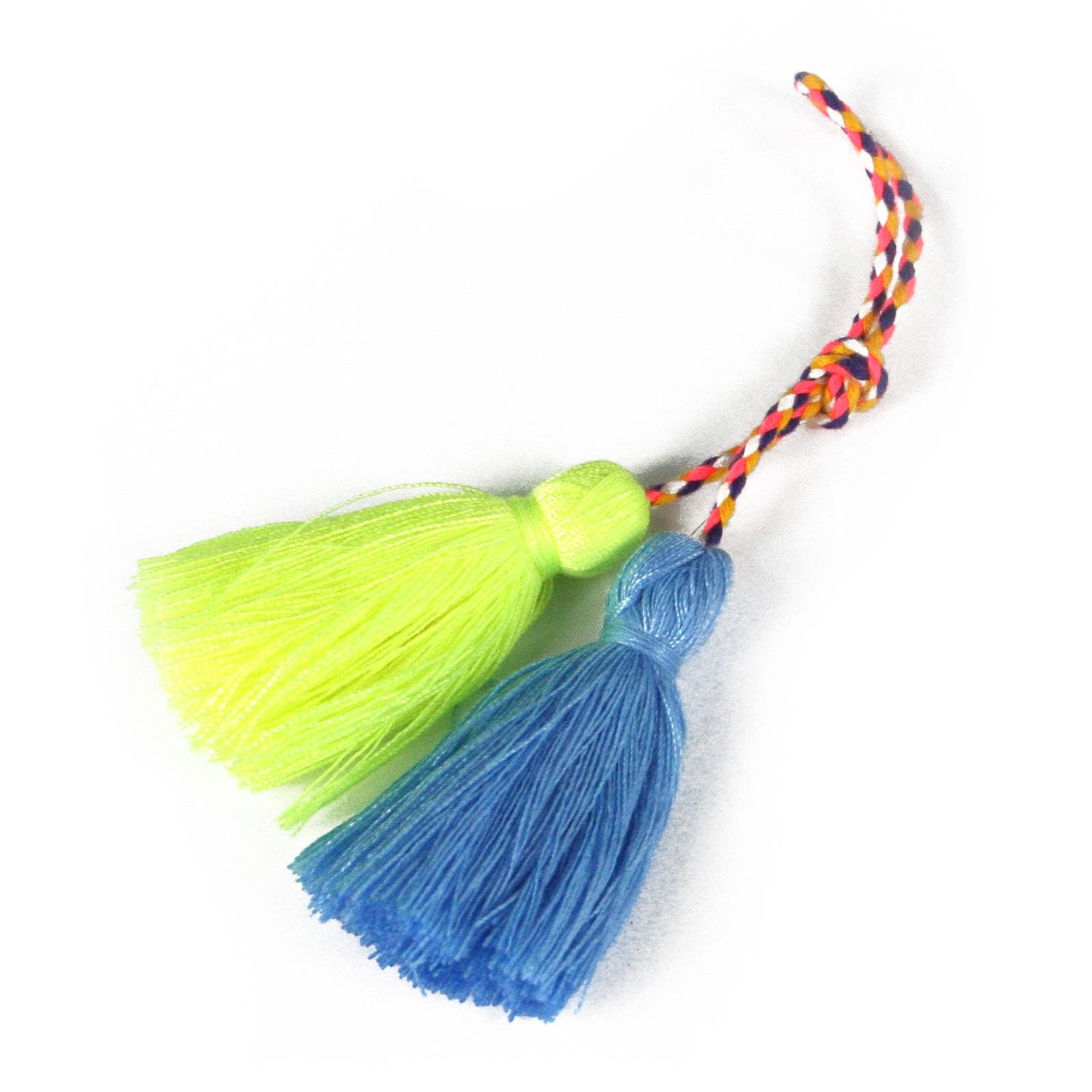 Black Ginger – wholesale Purse/bag accessory – Women’s – Small Tassel Adornment - Blue/Green0