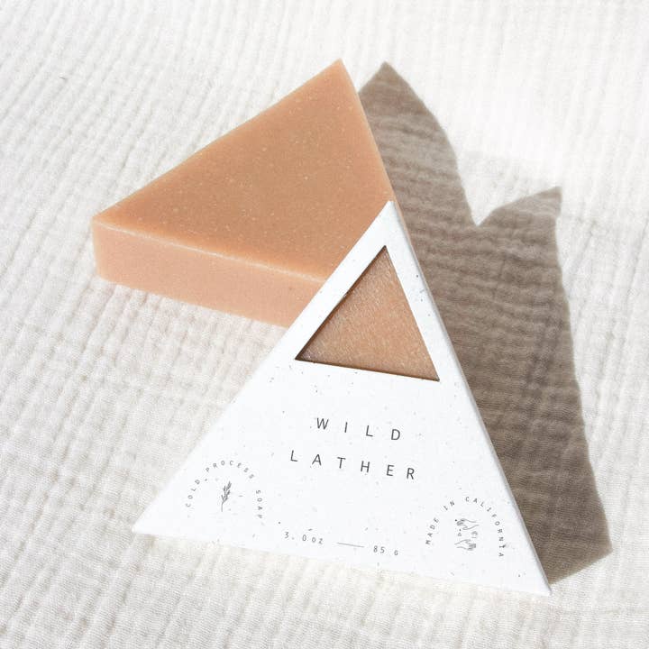 Wild Lather - Wholesale Bar Soap - Call Me by Your Name Triangle Soap 〰️ Juicy Citrus + Vetiver0