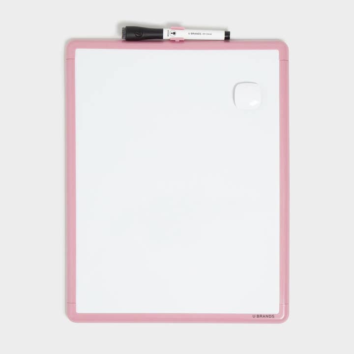 U Brands Contempo Dry Erase Board Pink for wholesale by U Brands