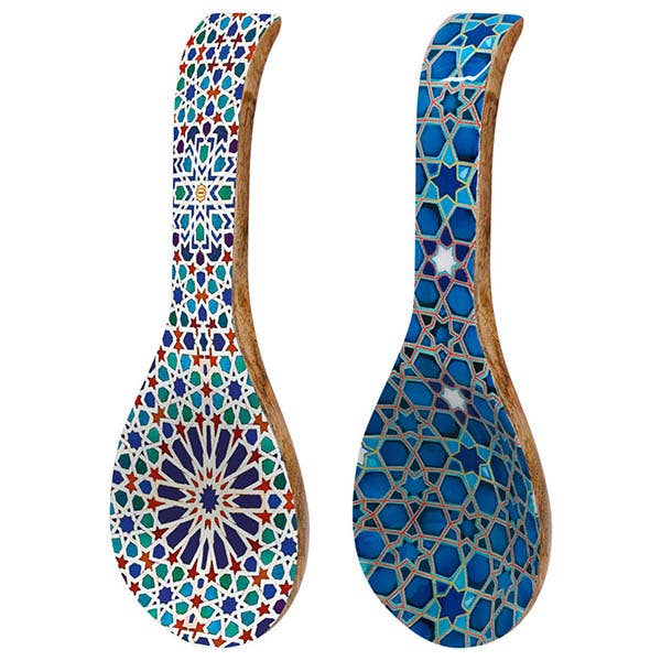 Reposa Cuchara Lacado Arabesco para venta al por mayor de JUMI