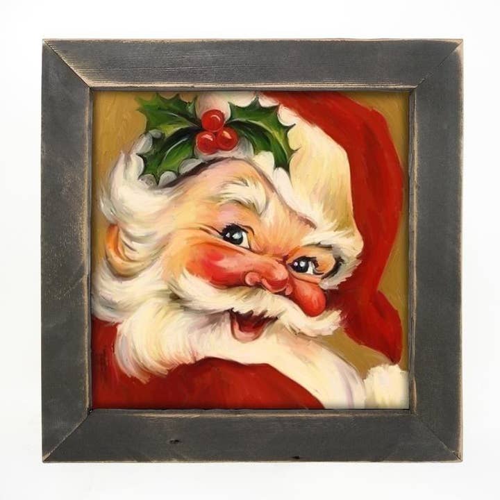 Holly Santa for wholesale by ginger blue