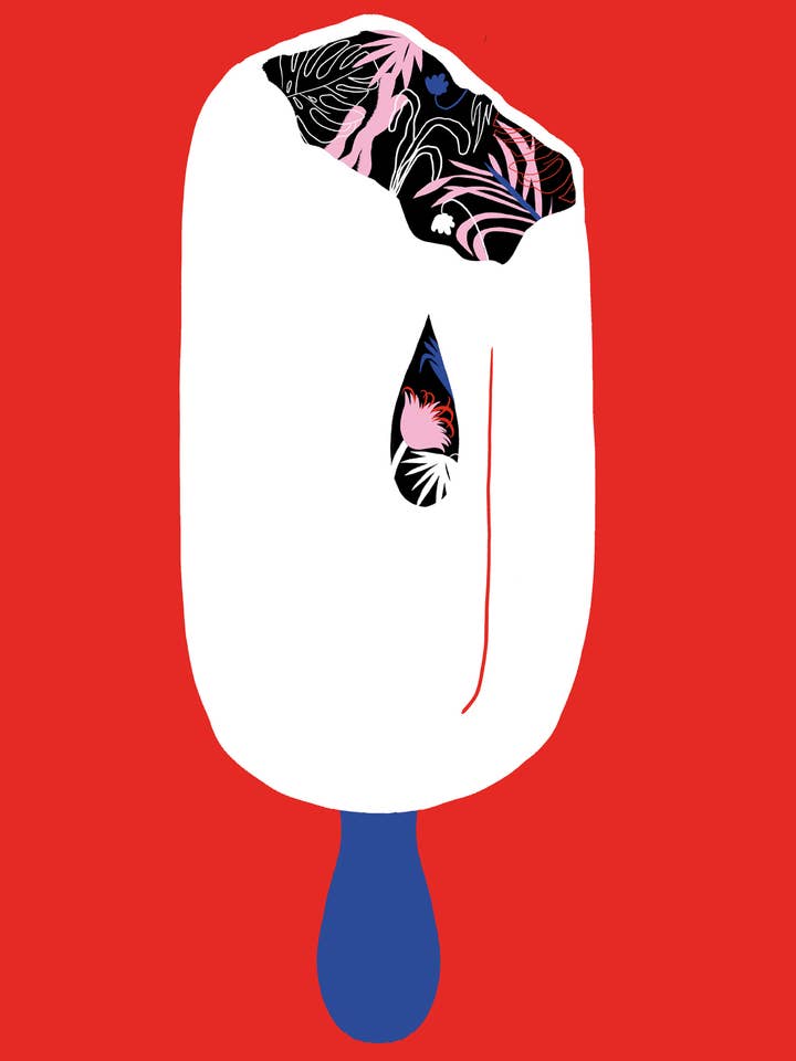 Flowery Ice Creme for wholesale by Carolin Löbbert