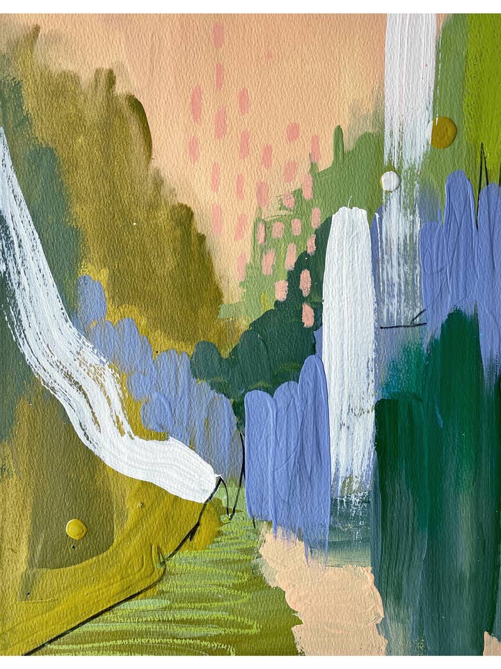 Tranquil Trail-print voor wholesale door Elisabeth Grace