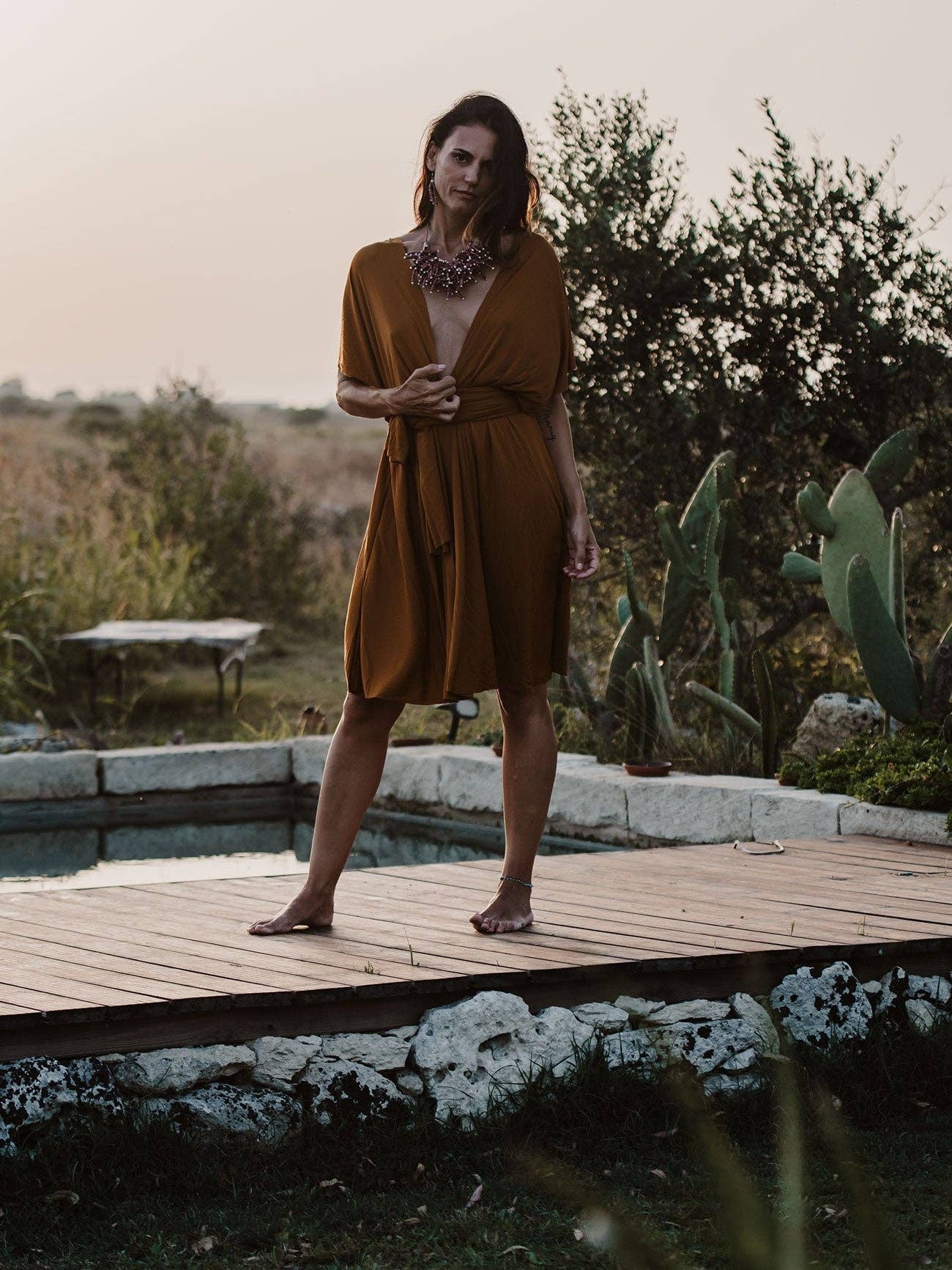 Bijondo - Wholesale Dress - Women's - Ayunita Infinity Convertible Short Dress7