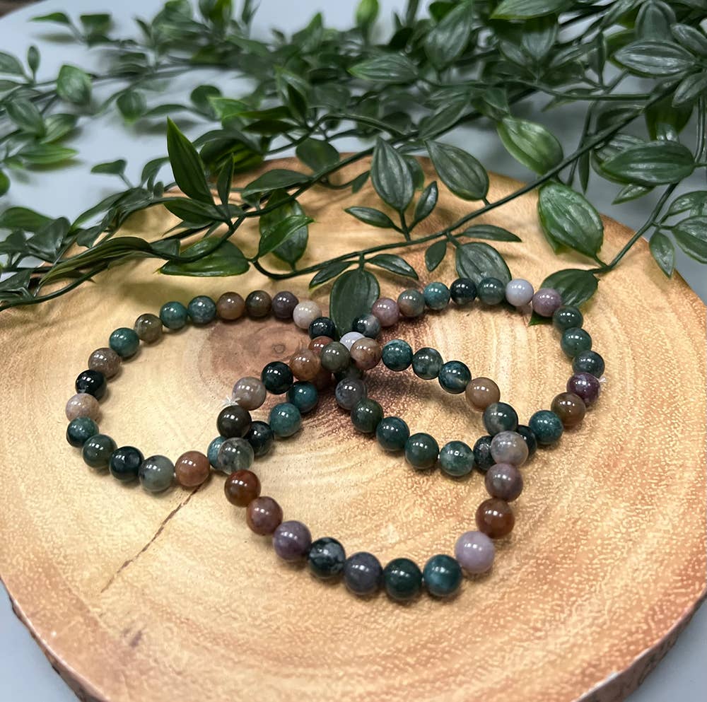 VIE - Venta al por mayor Pulsera de cuentas - Pulsera de cristal de 8 mm25