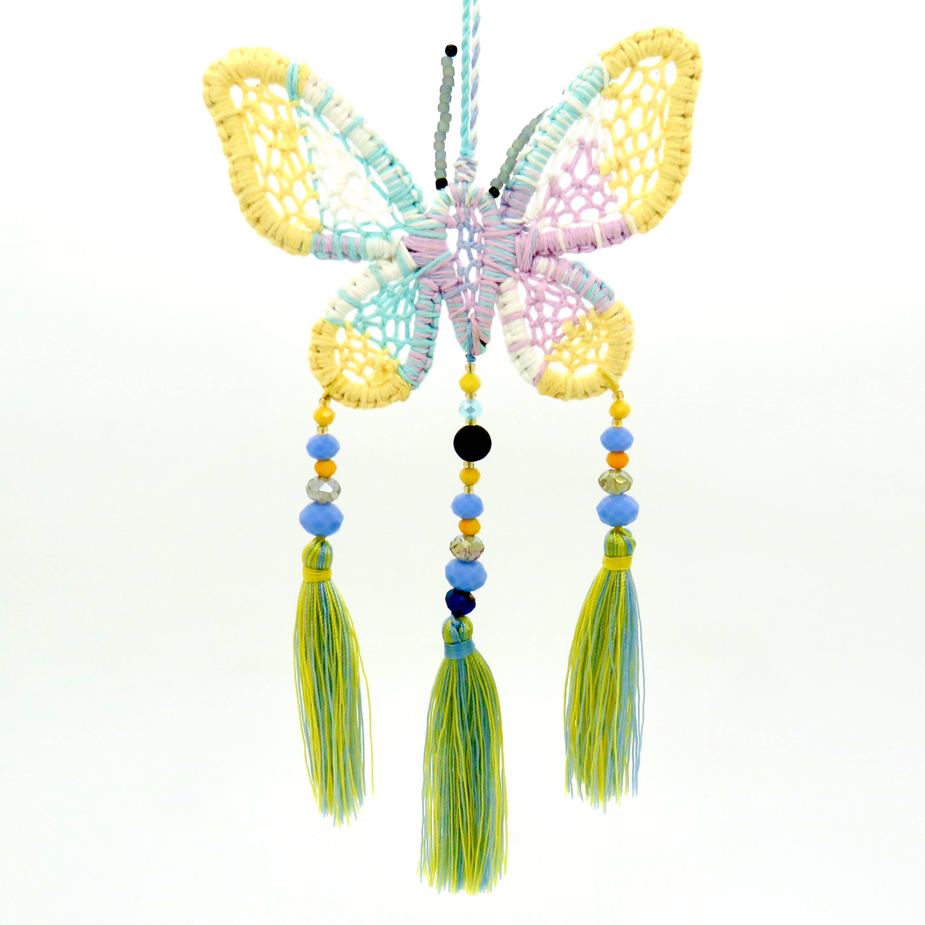 Rosamariposa - Venta al por mayor Atrapasueños - Mariposa - Cazador de sueños con mariposas11