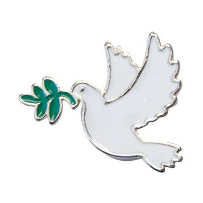 Dove of Peace reversnåle/knap for engroshandel hos Global Affairs