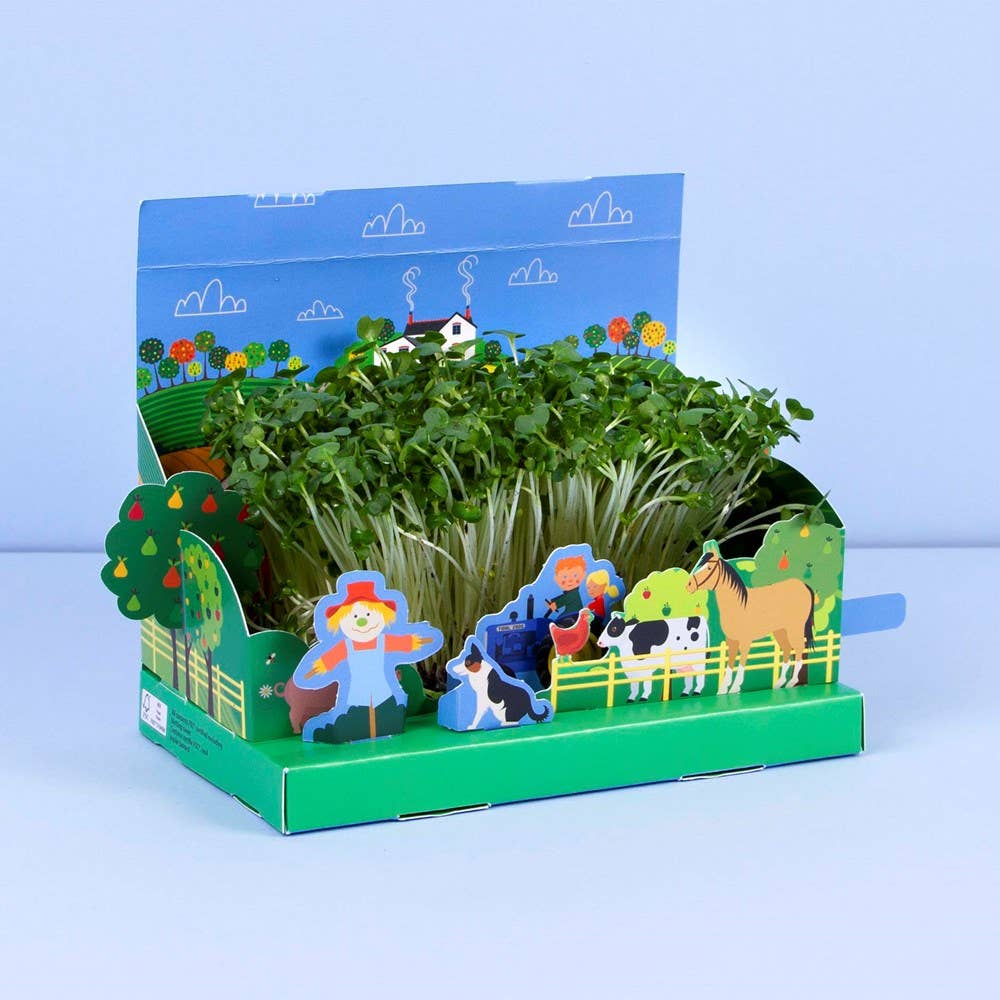 Clockwork Soldier - UK - Wholesale DIY Craft Kit - Kids - Grow Your Own Mini Farmyard Garden