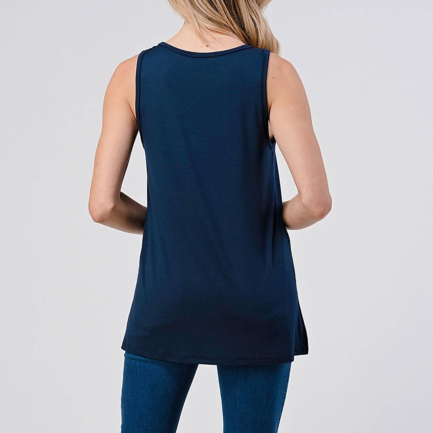 Heimious - Vente Débardeur – femme - Débardeur en jersey modal avec fentes latérales, T46826