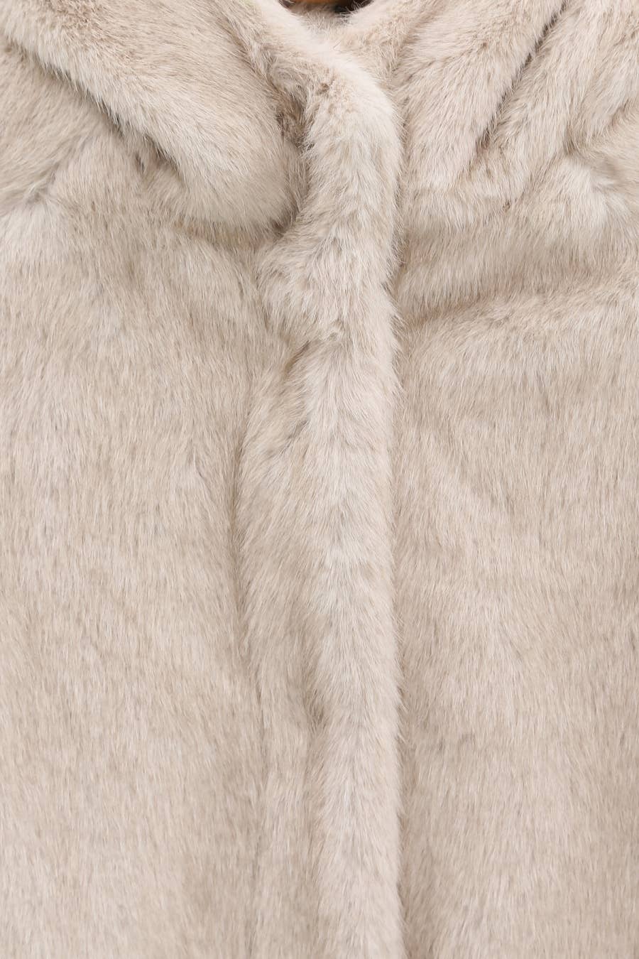 DIX-ONZE – wholesale Päls/fuskpäls - Dam – Chokladbrun Lång Fuskpälsrock – Lyx & Komfort9