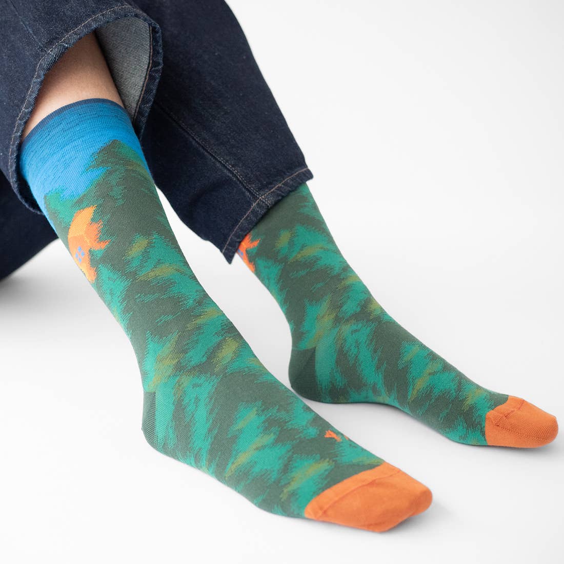 Bonne Maison - Wholesale Socks - Unisex - Forest House Sock2